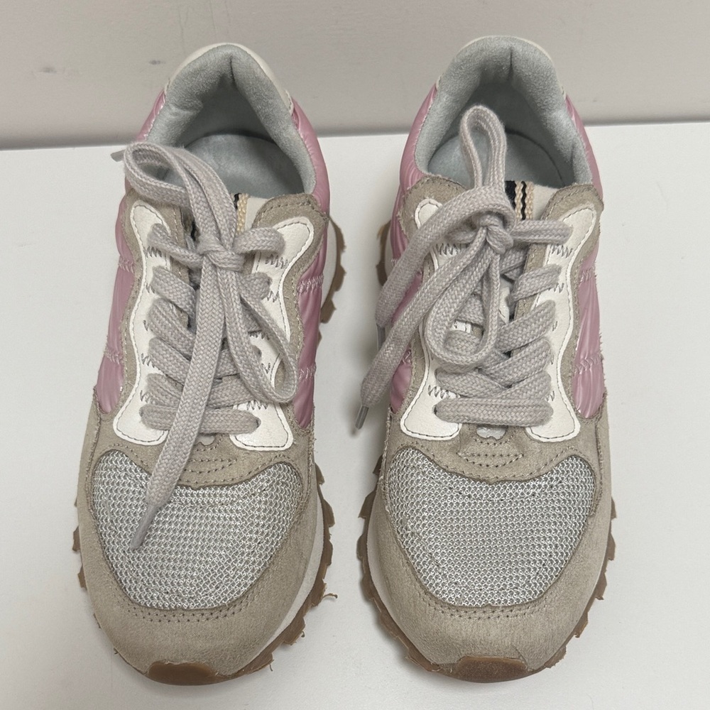.ShuShop PHOEBE Kids Pink Metalic Sneaker Sz 1 - Picture 7 of 14